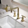 Grifo de gabinete de baño dorado WRAS Cupc Chrome 8 &quot;Grifo de baño termostático generalizado